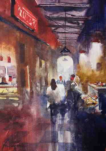 Inside Pikes Market