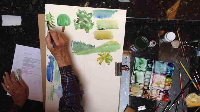 How To Paint 8 Common Trees