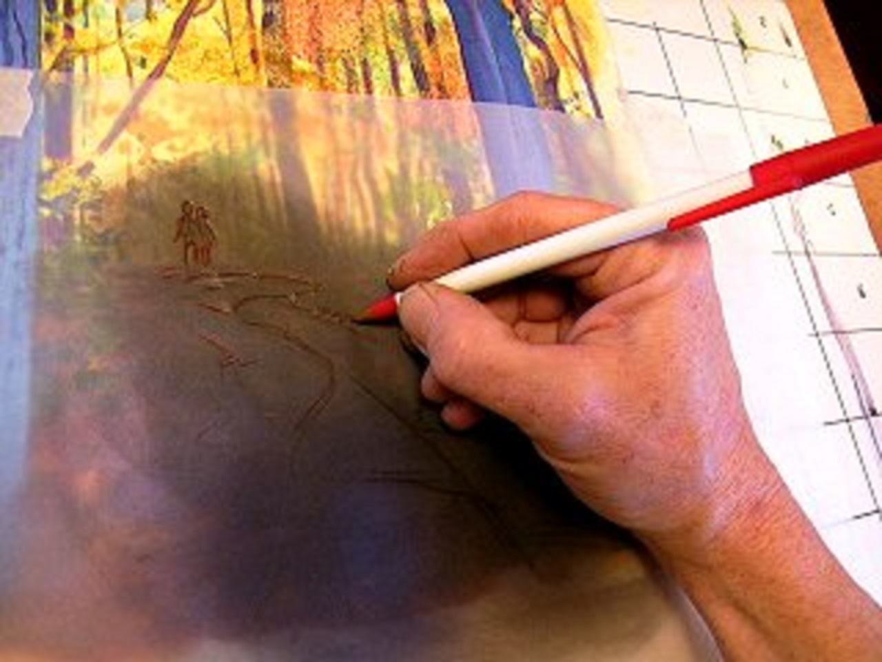 How to Use Tracing Paper in Watercolor Painting