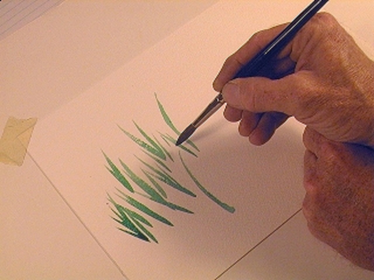 Watercolour Brush Strokes - Let your Brush do the Work! — Kerrie