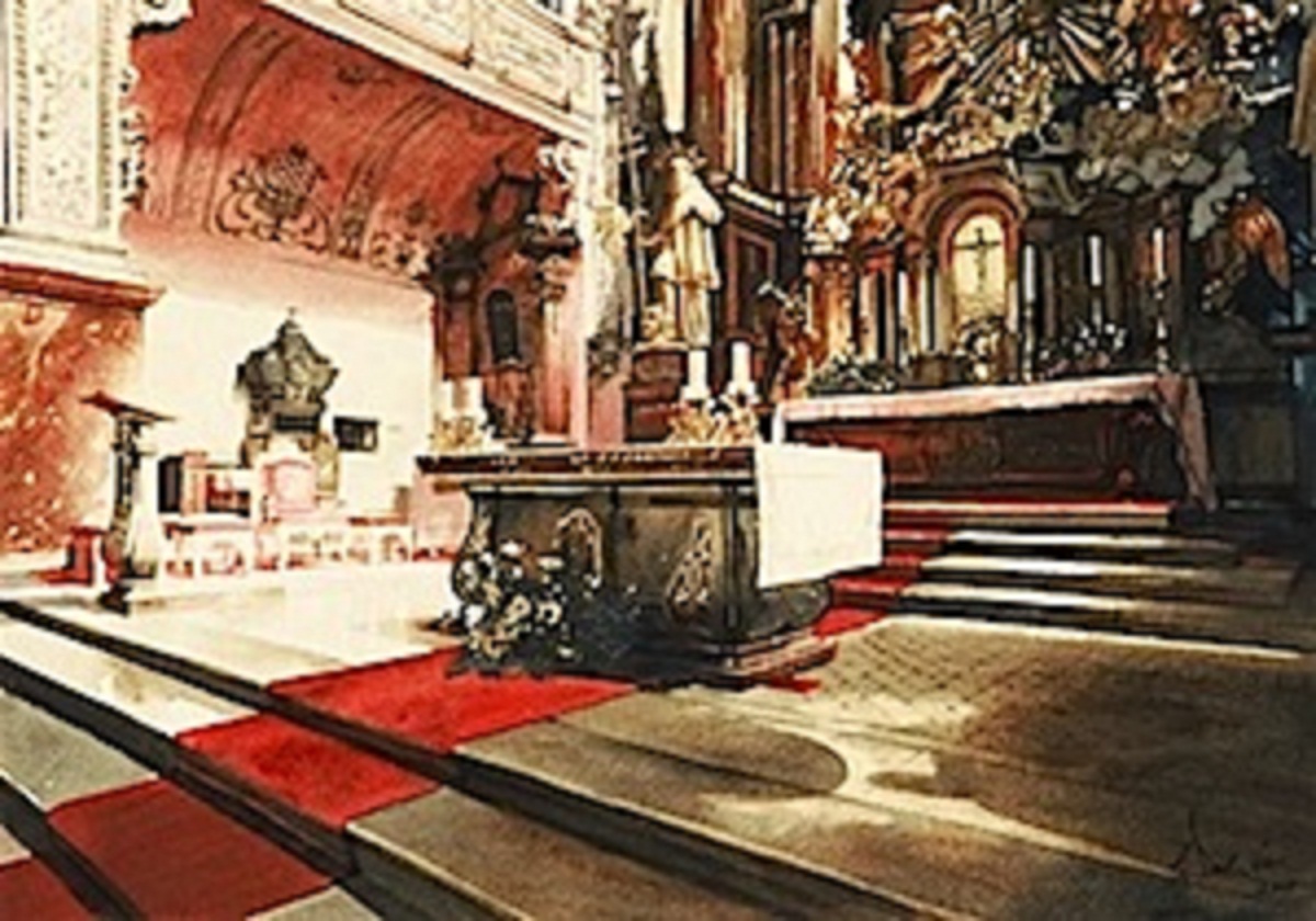 "Choeur - fragment, Franziskanerkirche, Vienne" © Paul Dmoch www.pauldmoch.com