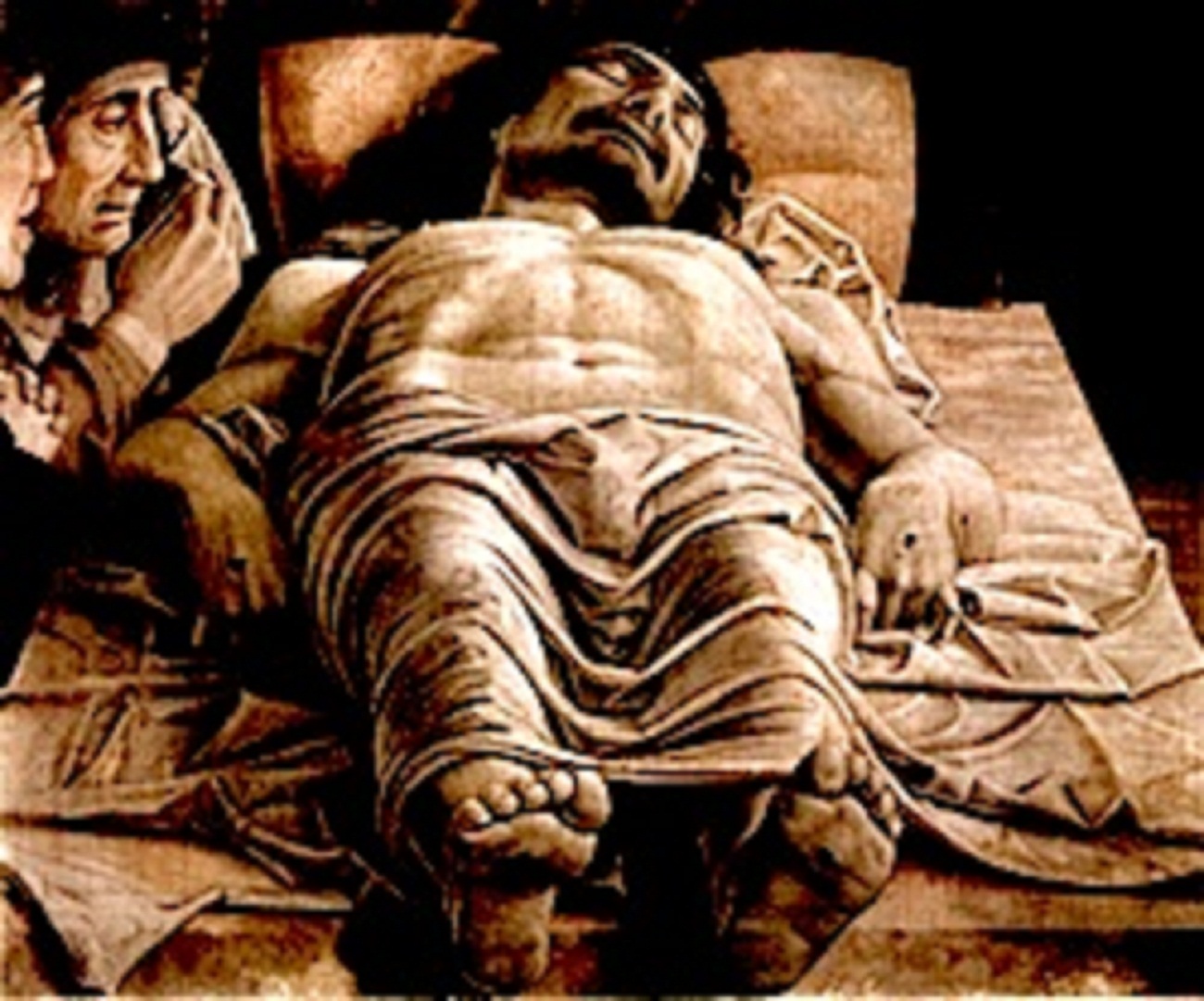 "Dead Christ" by Mantegna (c. 1500)