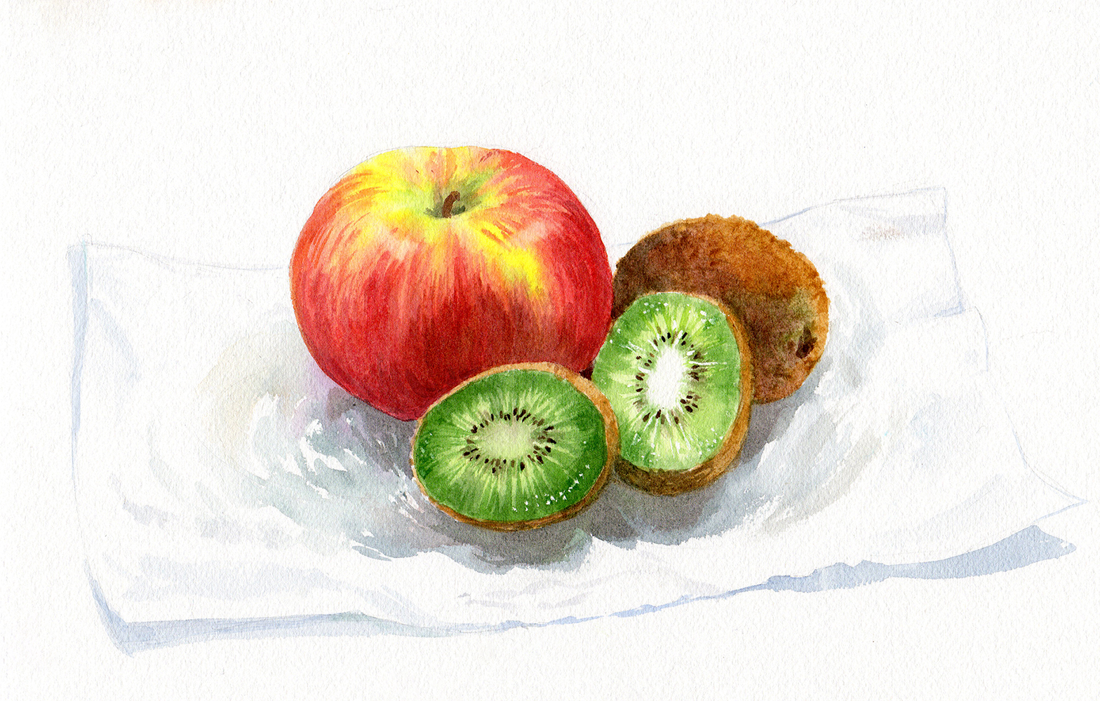 Sketching & Painting A Still Life Composition From Start To Finish