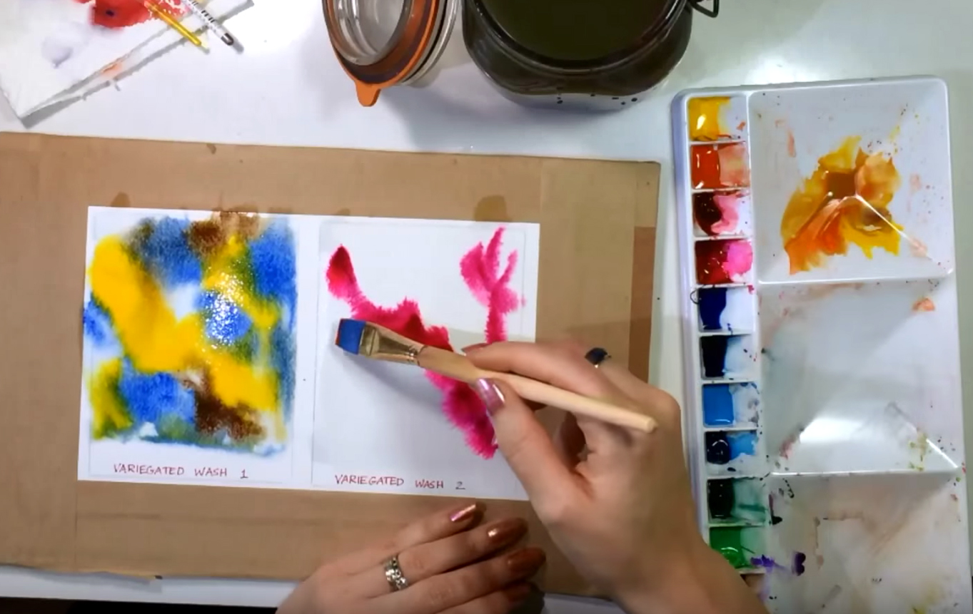 7 Watercolor Techniques for Kids