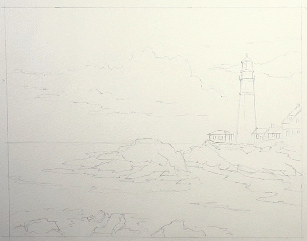 seascape-lighthouse-sketch