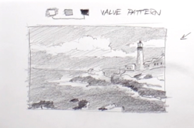seascape-lighthouse-value-sketch
