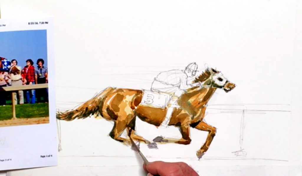 easy-watercolor-horse-secretariat-step-4