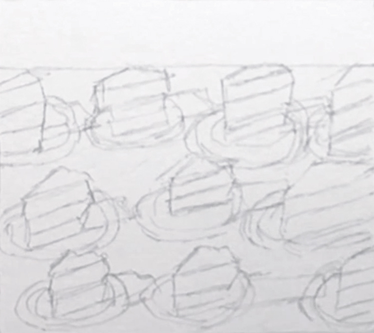 meringues-painting-study-thiebaud-sketch