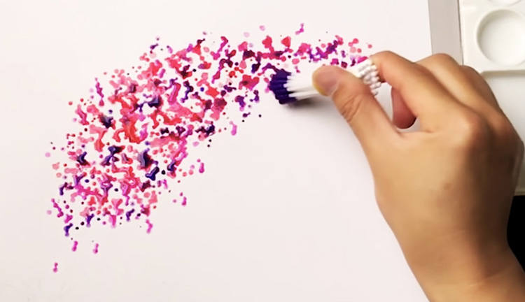 10 easy watercolor flowers