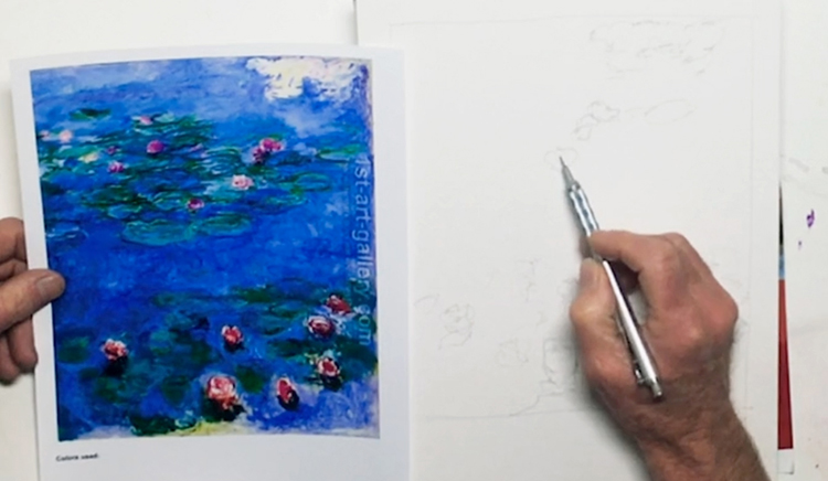 monets-water-lilies-study-step-1