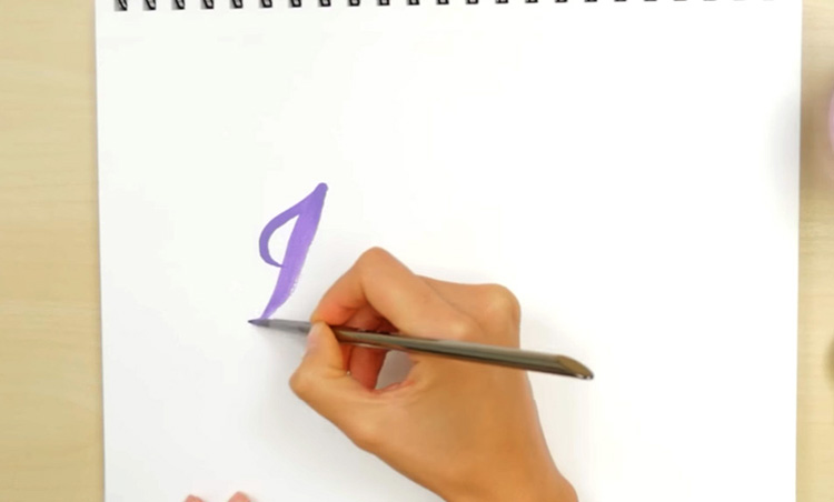 beginner-watercolor-calligraphy-technique-step-2