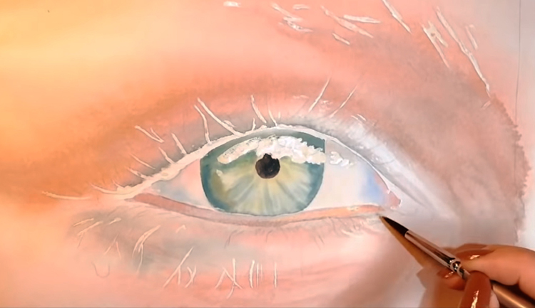 realistic-watercolor-eye-step-2