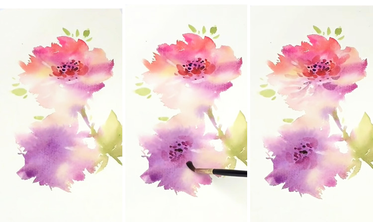 wet-in-wet-watercolor-flowers-step-11