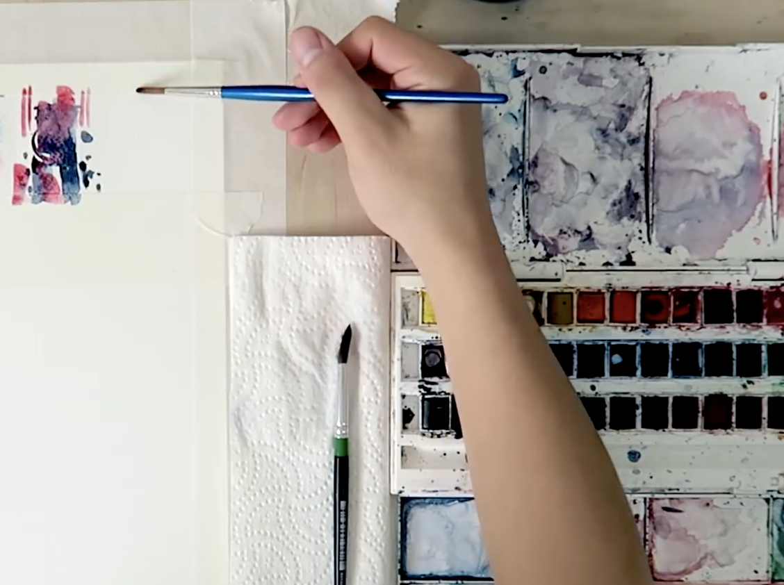 Beginners Guide to Using Watercolour Paint Tubes - Beebly's Watercolor  Painting