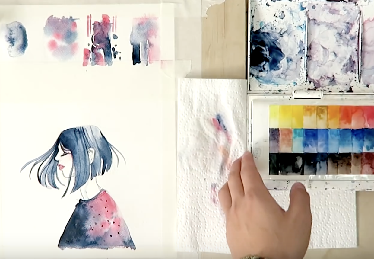 how-to-use-watercolor-experiment-with-a-quick-painting-for-beginners-STEP6