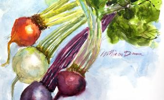 How To Paint A Compelling Still-Life Painting From Common Vegetables