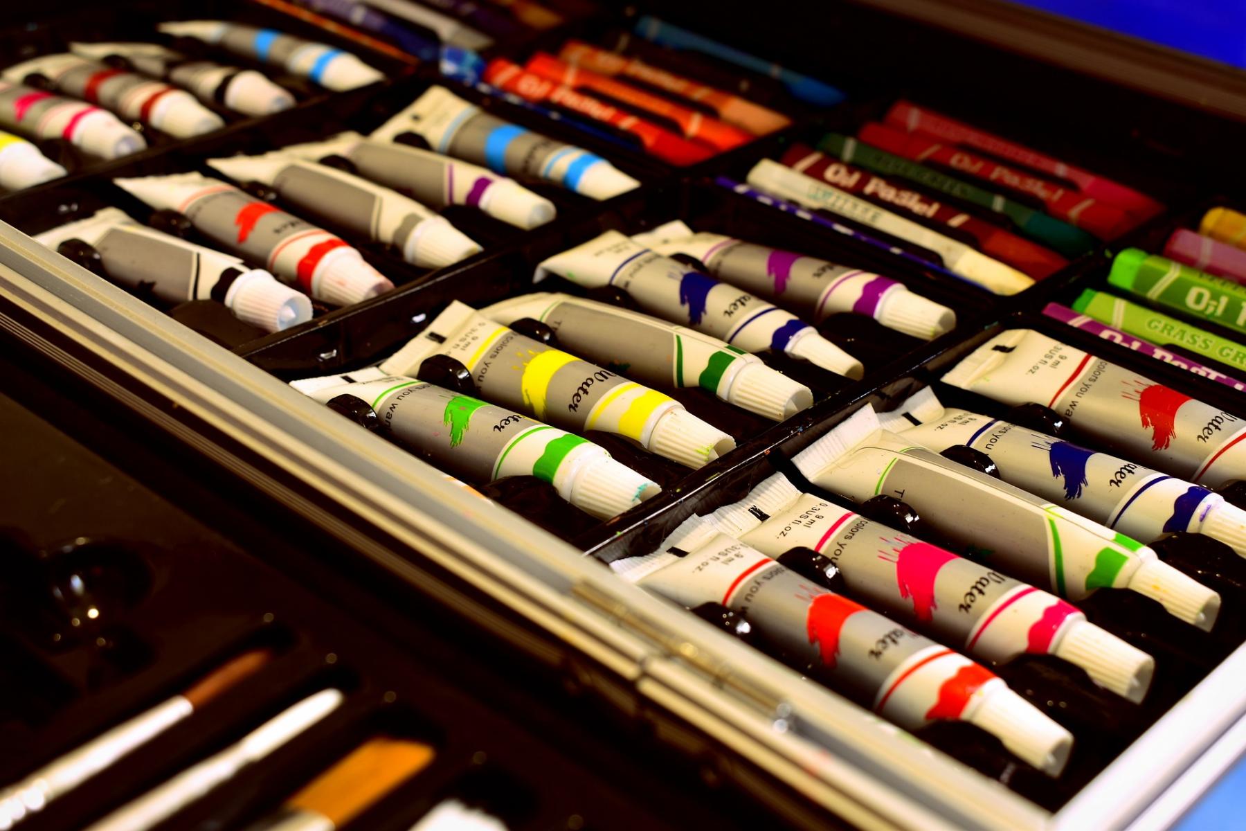 Artists' Watercolour Paint Tubes