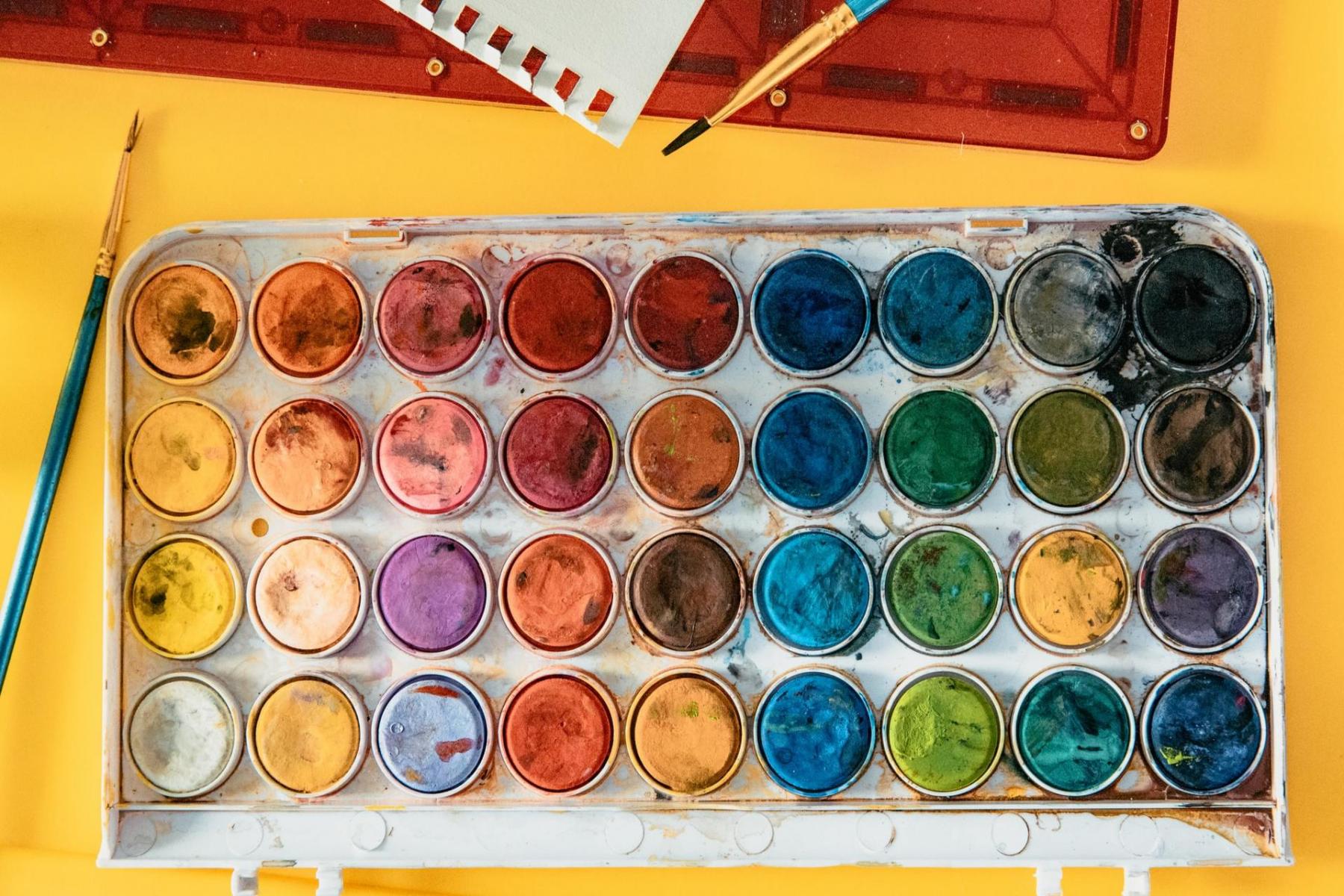 How To Set Up a Watercolor Palette Like A Pro? - Beebly's Watercolor  Painting