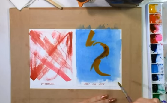 7 Must-Know, Widely Used Watercolor Techniques For Beginners 4