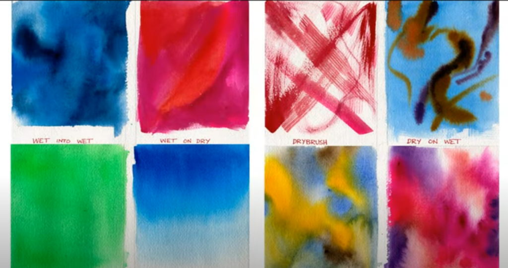 watercolor painting techniques