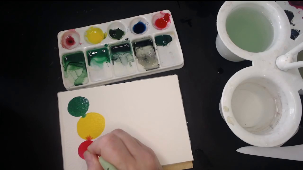Circles painting tips with Mari 0