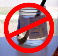Don't let your brushes sit tip down in your water bucket for extended periods.